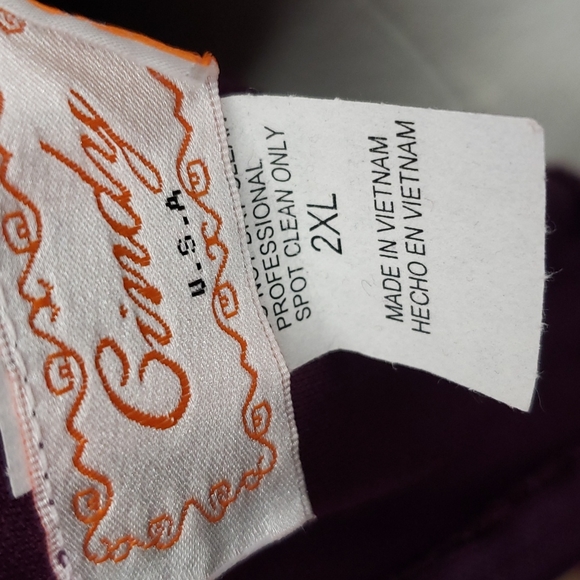 Cindy Collection 2X purple Formal Dress - Picture 7 of 8